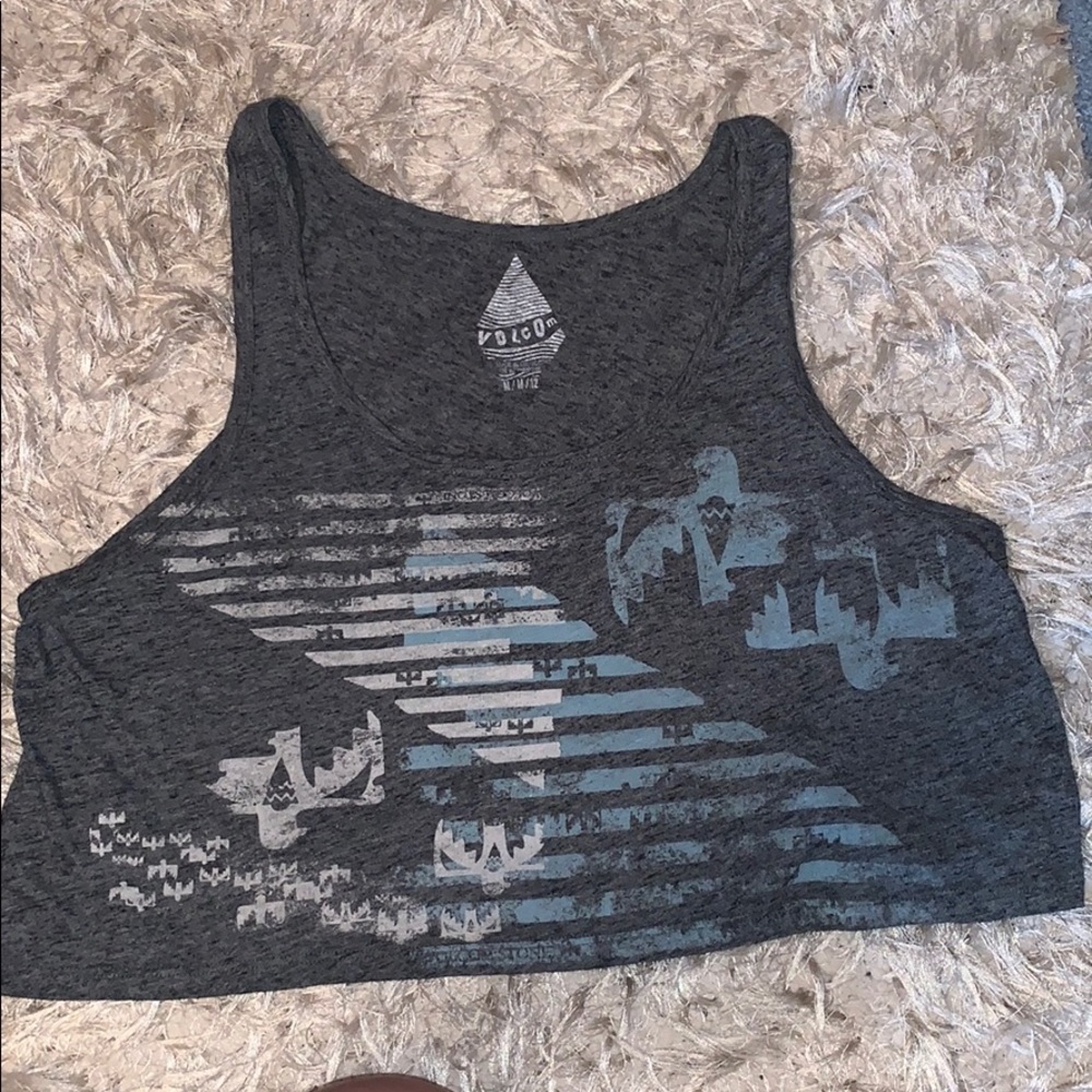 Volcom Aztec crop top